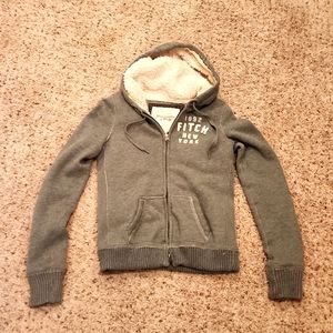 Abercrombie & Fitch cozy zip up hoodie